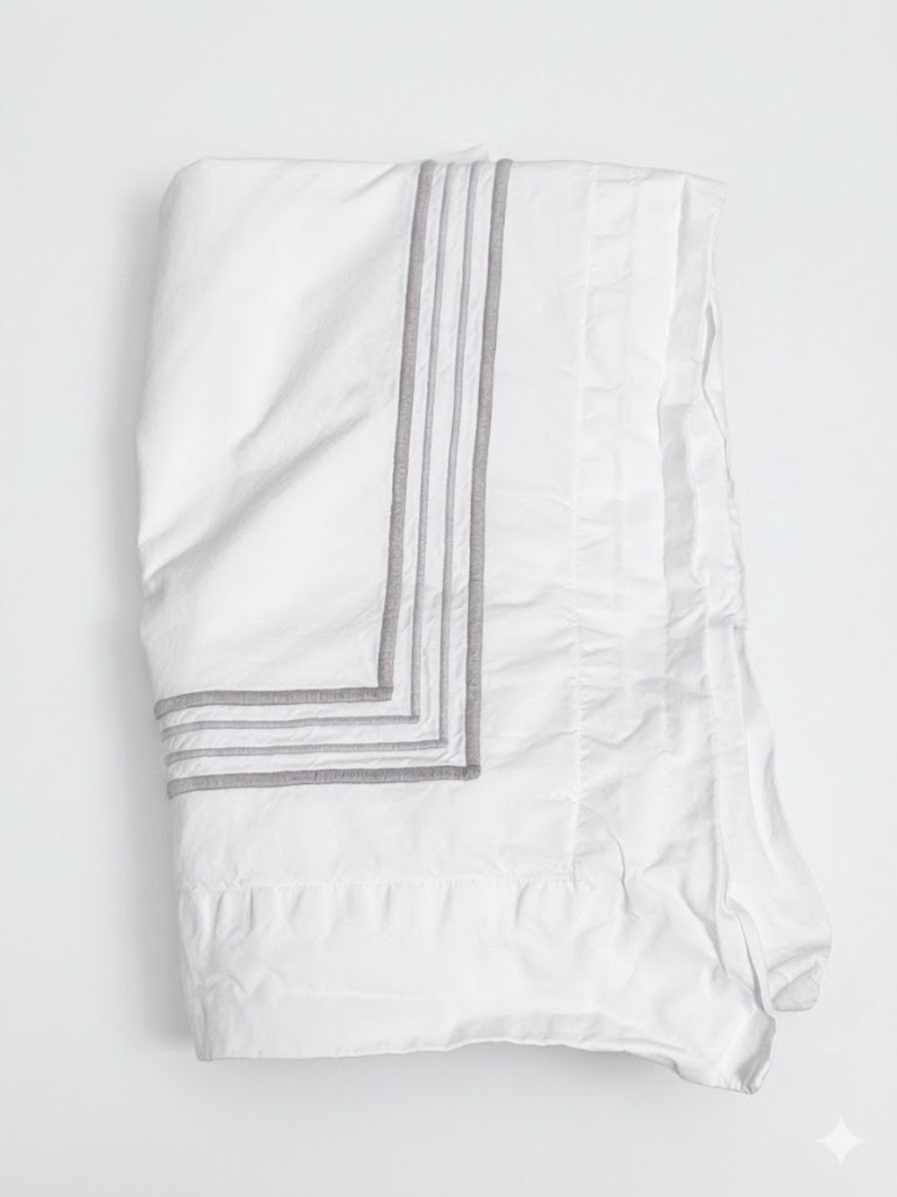 Dea Italian Linens Sinfonia Toscana Quattrocento Percale Queen Pillowcase Set
